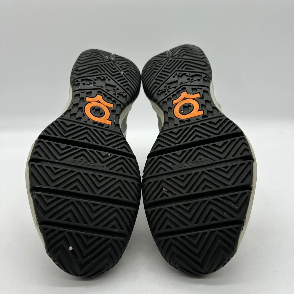 Nike 749377-002 Mens Size 9 KD Trey 5 III Orange Strap Gray Basketball Shoes